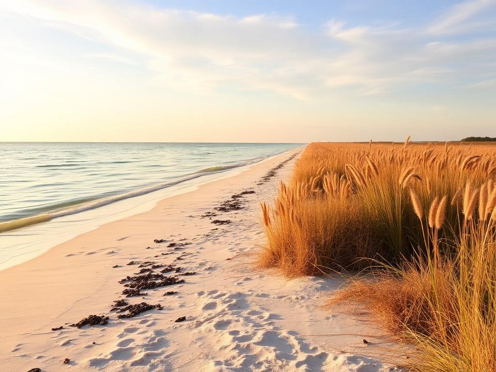 Fort De Soto Park shoreline