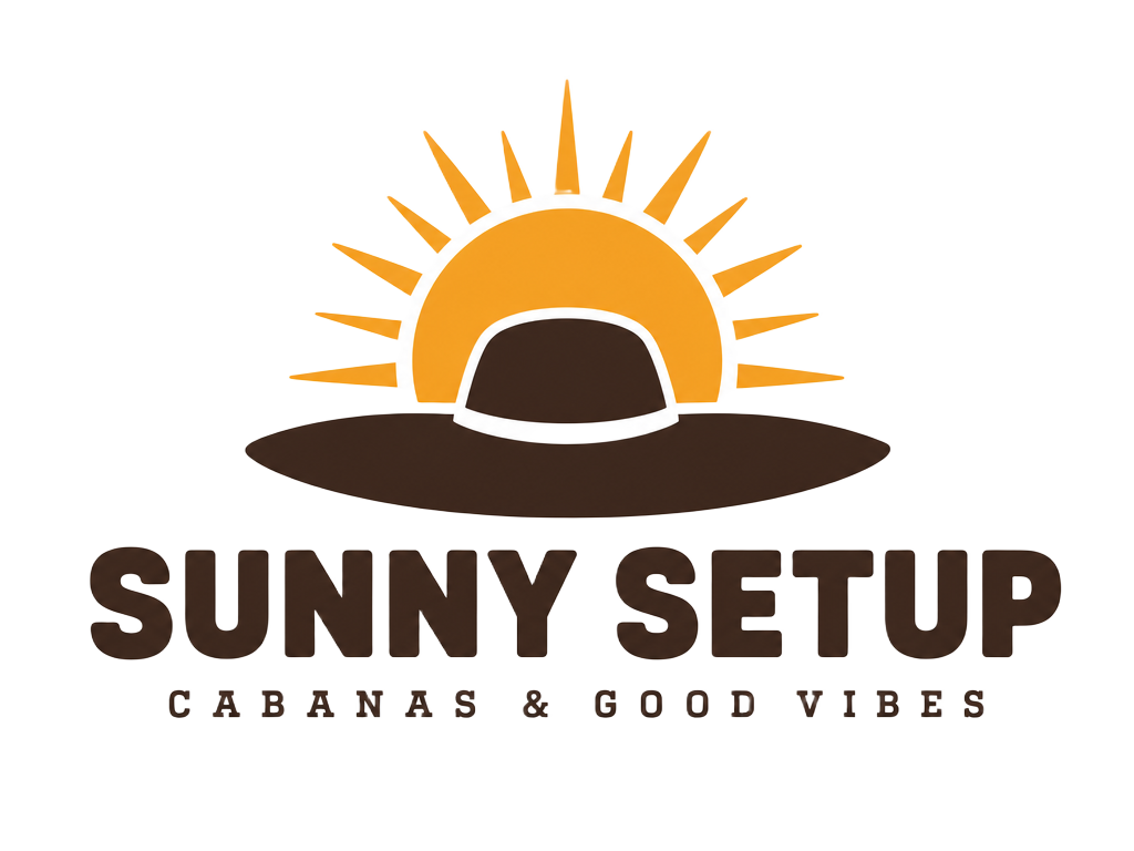 Sunny Setup — Cabanas & Good Vibes
